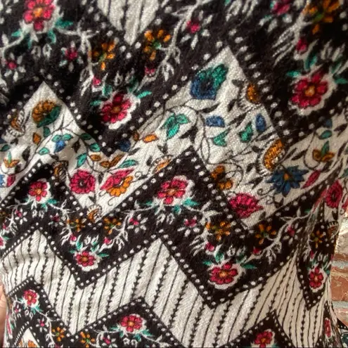 VERO MODA boho chevron & floral print tank top / L / Excellent condition