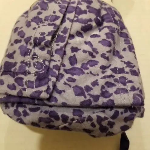 Meg and Lilly Purple Pajama Leopard Flannel Pants Small