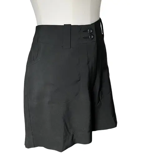 Whitley Women's Golf Shorts 8 Black Stretch High Waist Athletic Pockets Size 28