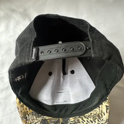 Stüssy ★ Stussy Wildlife Half Camp Cap - Black/Camo ★