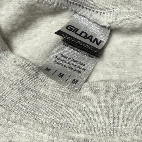 Funny Graphic Sweatshirt | Haunt People Quote | Grey Unisex M Gray Size M