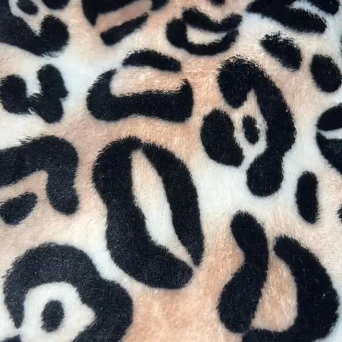 secret treasures cheetah print quarter zip