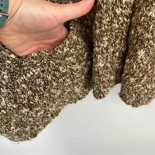 Pure J. Jill Cardigan Sweater Womens Large Brown Acrylic Polyester Blend Pockets