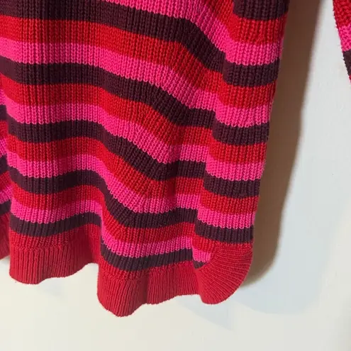 Lane Bryant  Women's Striped Sweater‎ Red Pink Plus Size 18/20 - Image 3