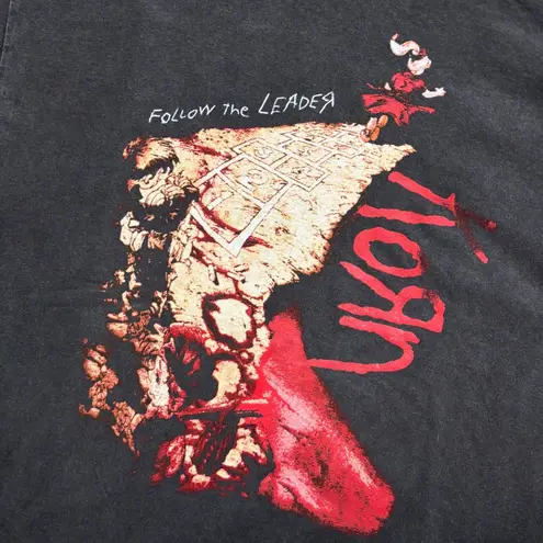 Korn Follow The Leader Album Nu Metal Band Tee 2XL