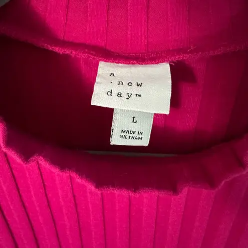 A New Day  Ribbed Mock Turtleneck Tank Top - Image 3