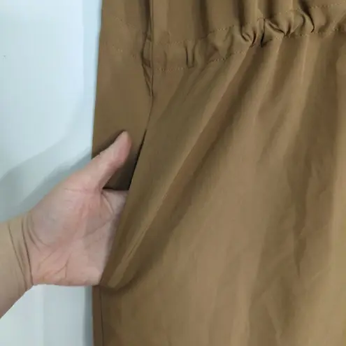 Hilary Radley NWT Women's Brown Drawstring Waist Mini Sleeveless Dress Size XXL