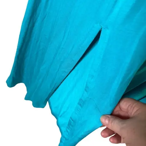 Soft Surroundings HAMSA Hooded CAFTAN Dress