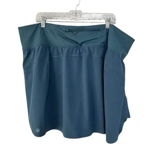 Athleta  Run With It Skort in Dark Teal - Size 3X
