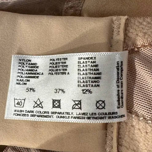 Glamorise SZ 40G MagicLift Bra Wireless Adjustable Straps Unlined No Padding Tan