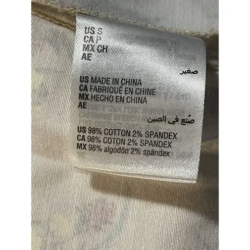 Charter Club Paisley Button Up Multicolor Jacket Cotton Blend Size S S-305