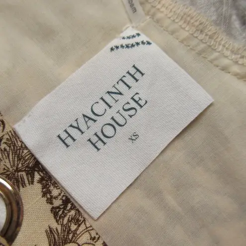 NWT Tuckernuck Hyacinth House Camilla Corset Midi in Brown Toile Dress XS