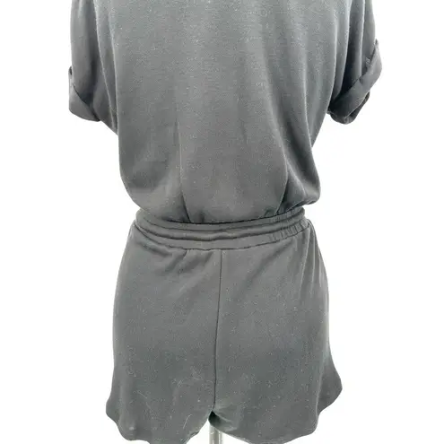 l*space L* Great Escape Romper Black Modal Short Sleeve Size XS‎ thumbnail 9