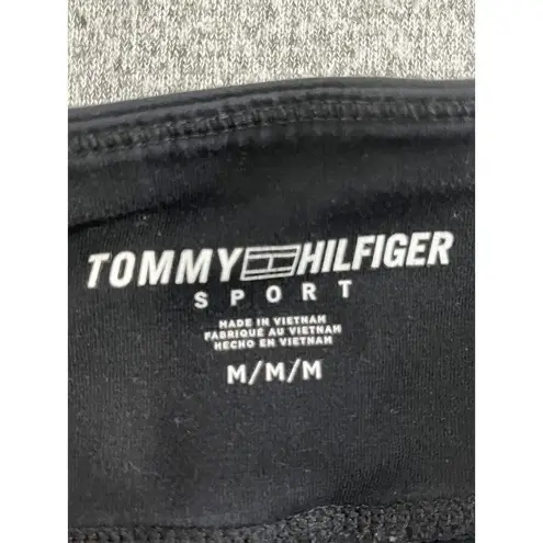 Tommy Hilfiger  Jogger Womens‎ Medium Black Logo Spell Out Sport Legging