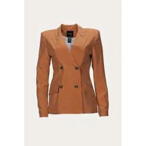 Smythe DB Tuck In Blazer Size 2 Orange