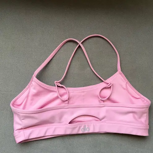 Alo Yoga Airlift Intrigue Bra Sweet Pink M