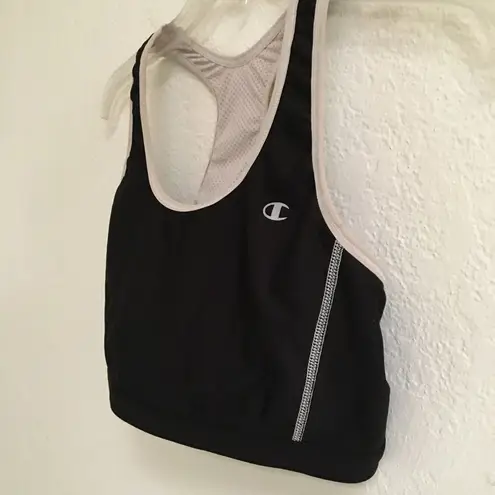 Champion  reversible black/gray sports bra XS