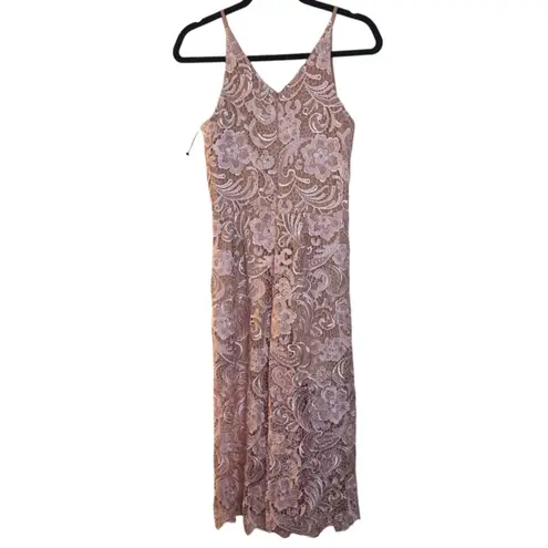 Dress the Population Marion Lace Pink Romper Size M