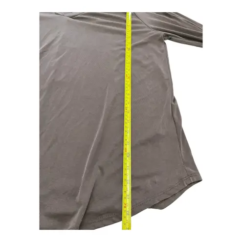 1.4.3. Story by Line Up Womens Long Sleeve V Neck Waffle Knit Top Mauve Size L - Image 6