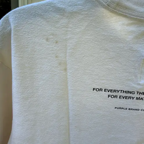 Purple Label Purple Brand Jersey Ecru Under the Sun