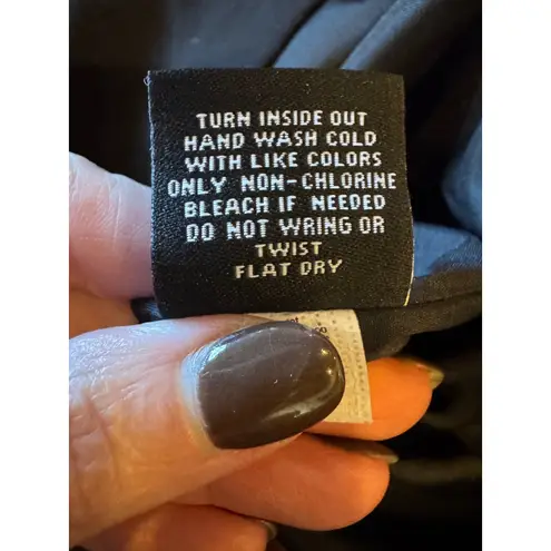 Victoria Beckham Target Dress Women Small Black Embellished Ladybug Bee Halter