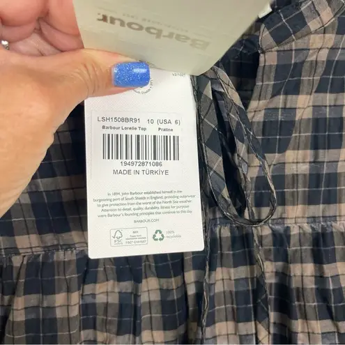 Tops Barbour Lorelie Top Size 6 Praline