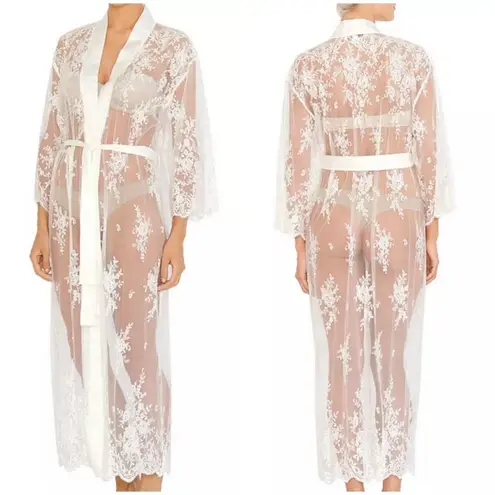 💕BHLDN x RYA COLLECTION💕 Darling Lace Robe ~ White Medium/Large NWOT Size undefined