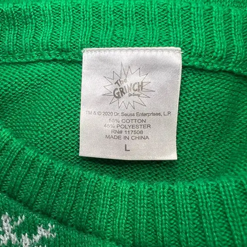 The Grinch Women’s Christmas Sweater Size L Green Size L