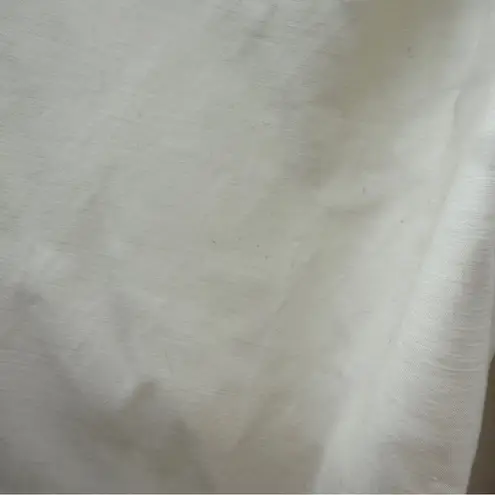 Ann Taylor Wide Leg Dress Pants Women’s Size 12 Ivory Mid Rise Work Trousers