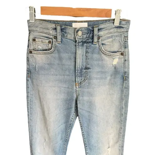 Boyish - NWT The Zachary High Rise Distressed Skinny Jeans Sz 24