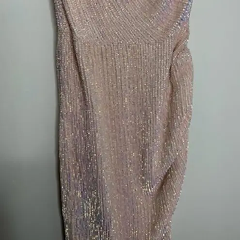 Retrofete Katya Pink Maxi Gown Dress Womens Size XS New NWT