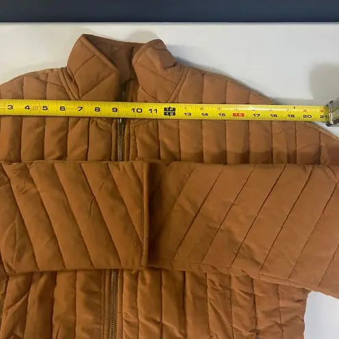 Disamer Tan Light Weight Quilted Jacket