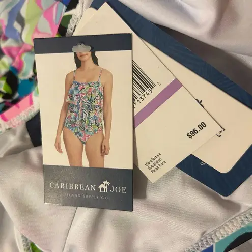 Caribbean Joe COPY - Bright vibrant Colorful One Pc Wit or without straps Sz S-…