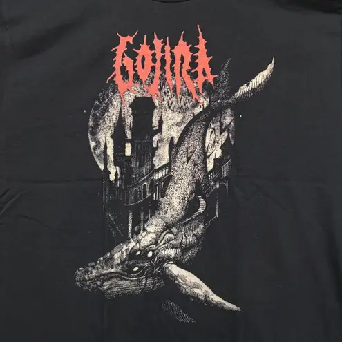 Gojira From Mars to Sirius Poster Thrash Metal Band T-Shirt Size Large
