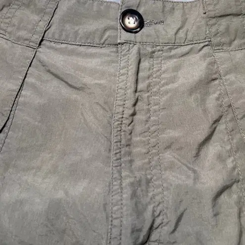Alpine Design Hiking Shorts Womens Medium Khaki Nylon Outdoors Utility Quick Dry - Image 8