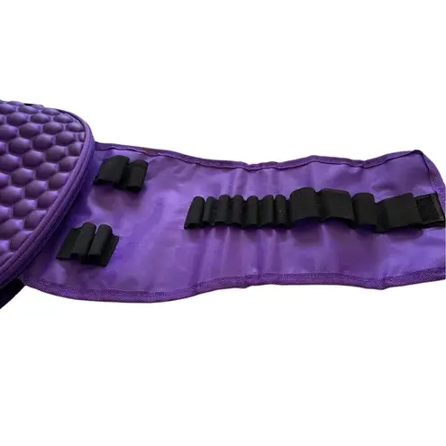 The Bump Bag Makeup Carrying Carrier Cosmetic Case Bag Skincare Beauty Travel Va Purple