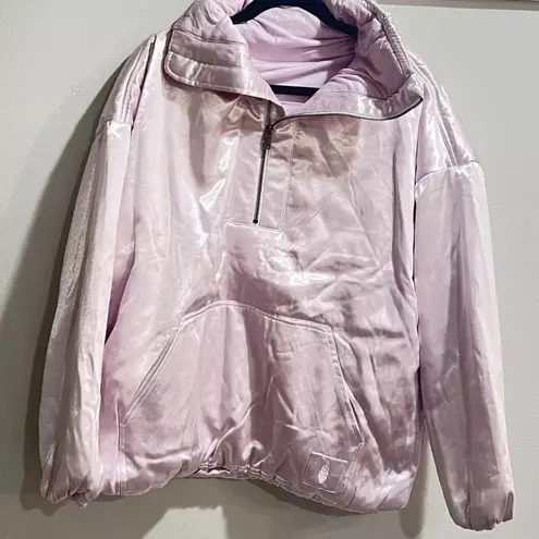 Free People  Movement Shine Bright Pullover Half Zip‎ LAVENDER Small NWT