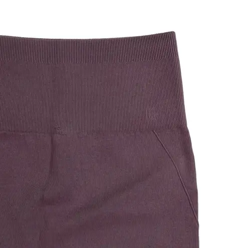 Everlane  The Seamless Ribbed Biker Shorts Color Dusty Lavender Size XS/S - NWT