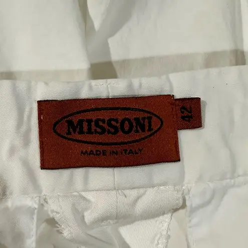 Missoni Pants Slacks White Size 42 Size 6