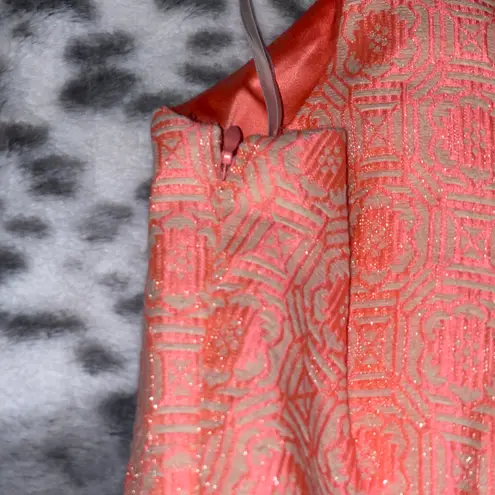 Blue Juice Sleeveless Dress Orange Size 4