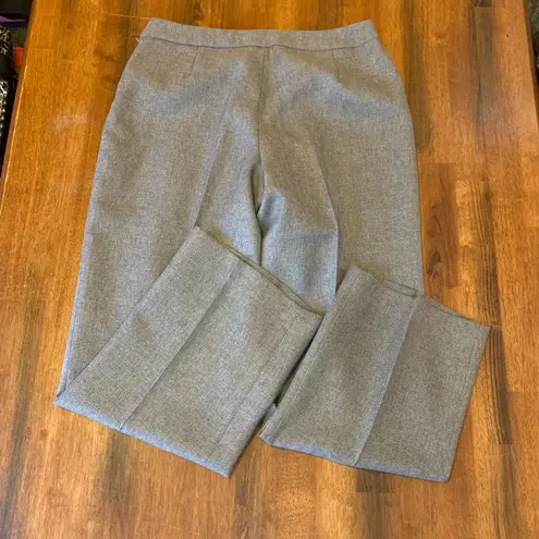 Le Suit 2 piece Pants and Blazer 10 Petite Gray Slacks Jacket Tweed