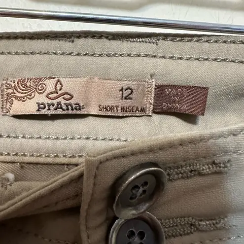 prAna Halle II Pants Size 12 Slate Green Hiking Camping Breathable Outdoor