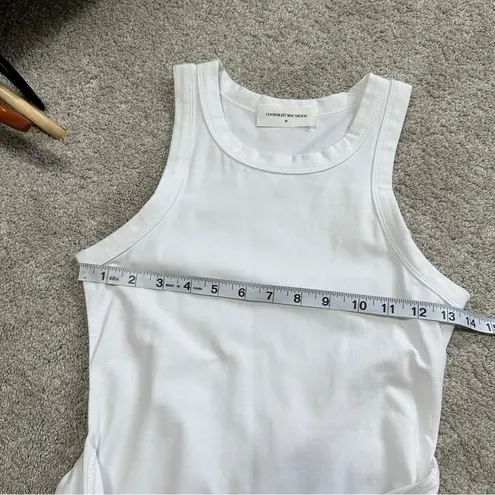 Goodnight Macaroon Aimee Front Tied Wrap Tank Dress Sleeveless in White Size M - Image 10