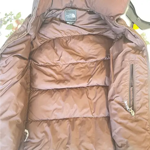 The North Face  Vest 1996 Retro Nuptse 700 Puffer Down Chocolate Brown S GUC