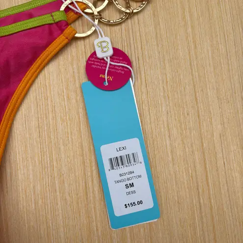 Beach Bunny Lexi Bralette top and Tango bottom desert sky bikini set S small NWT