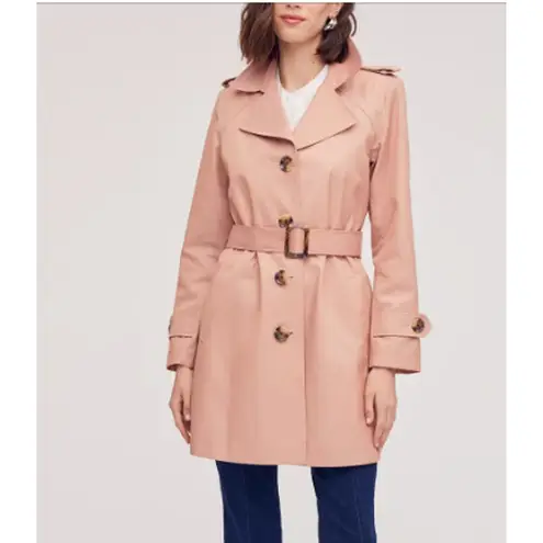 Sam Edelman Sam Elderman Single Breasted Trench Coat‎ Size Large New with Tags