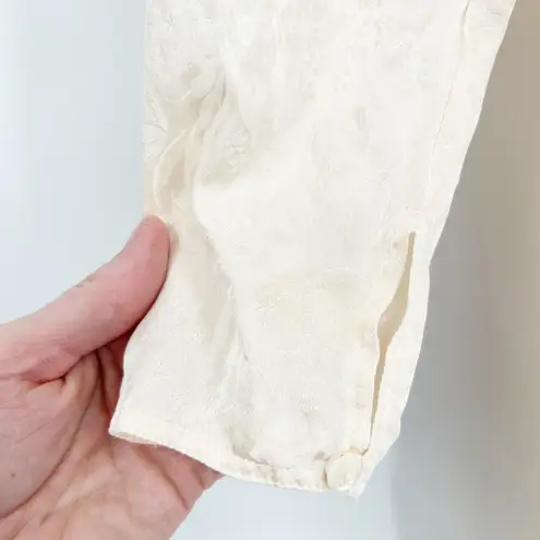 Jessica McClintock Vintage Edwardian 80s Silk Lace Modest Wedding Dress Size 6