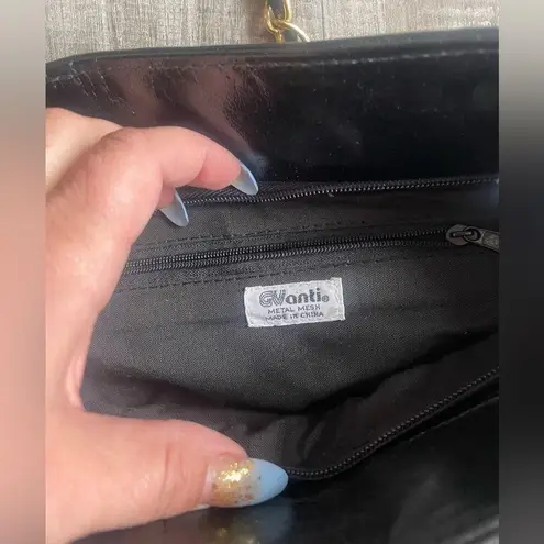 GVanti Vintage Metal Mesh Handbag Black