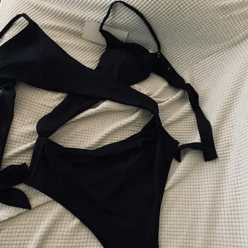 One Piece CHYRII Women's Sexy Criss Cross High Waisted Cut Out Monokini Swimsuit