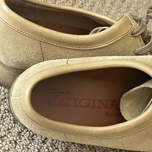 Clarks  Original Wallabee shoes in Tan